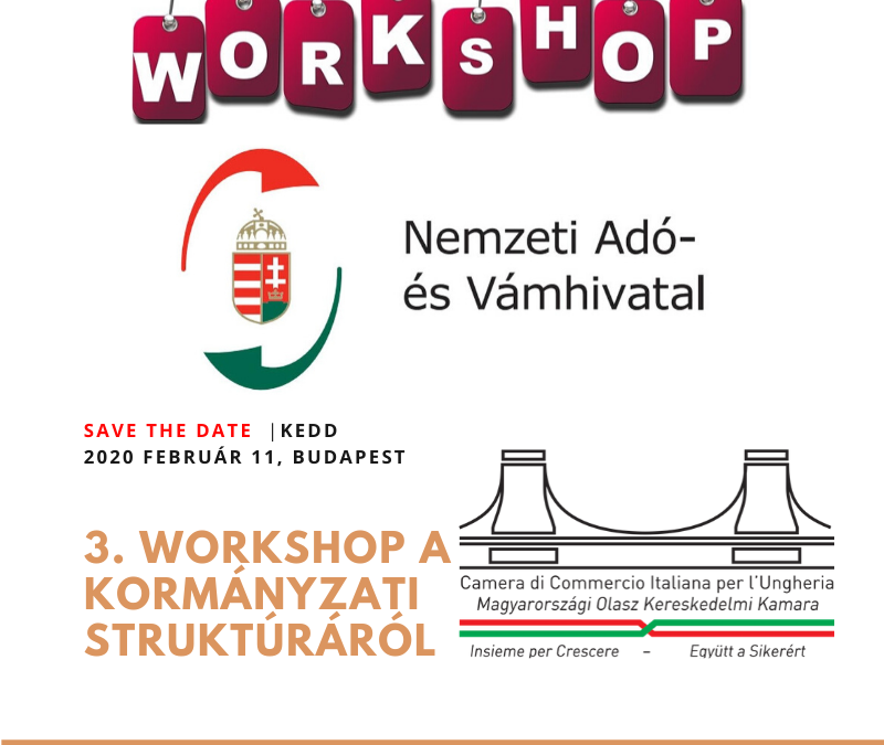 “3. Workshop a kormányzati struktúráról” találkozás a NAV-al